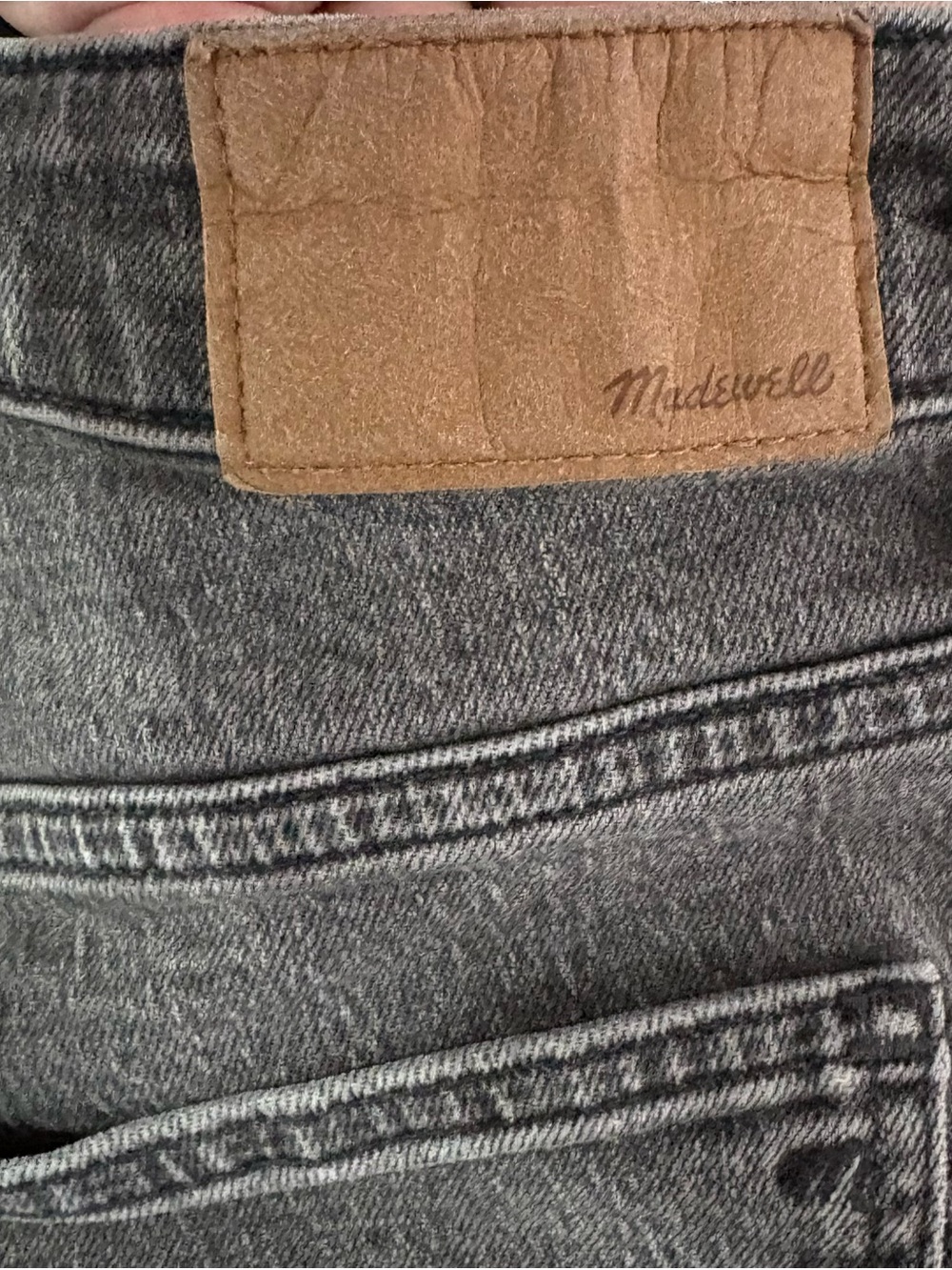 Madewell Straight-Leg Jeans in Washed Black - Picture 3 of 6